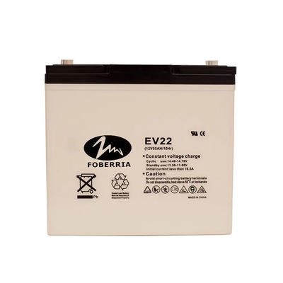 AT 12v 55ah EV akumulatory kwasowo-ołowiowe EV22 trójkołowy akumulator kwasu siarkowego