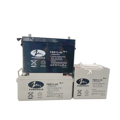 12V 90Ah System komunikacji akumulatora kwasowo-ołowiowego VRLA Akumulator do głębokiego cyklu