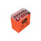 ISO14000 MF Lead Acid Mały akumulator motocyklowy Pomarańczowy Dostosowany akumulator 12 V 9 Amp Hour